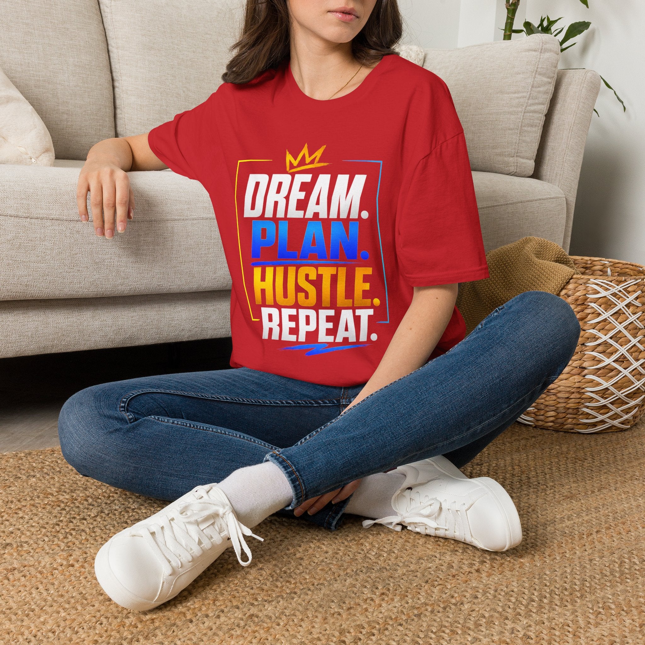 Hustle Habits T-Shirt | Motivational Typography, Productivity Tee