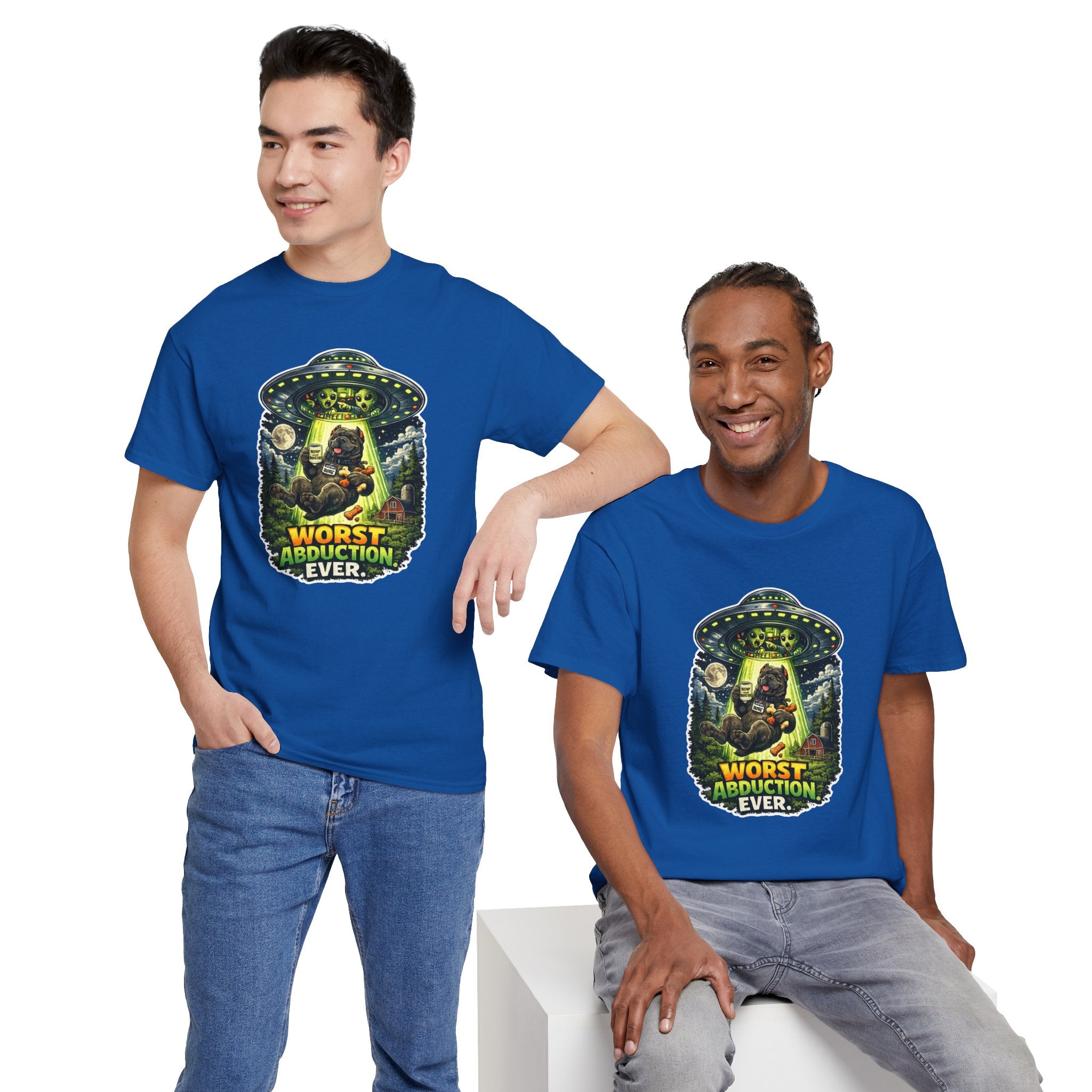 Worst Abduction Ever UFO Tee — Retro Alien Abduction Graphic T-Shirt