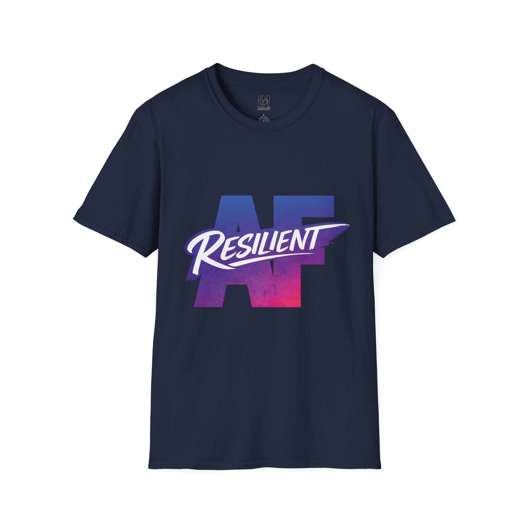 Resilient LA Graphic T-Shirt — Retro Gradient Los Angeles Pride Tee