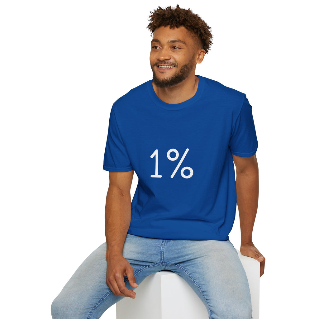 Decide to Be 1% Better Everyday T-Shirt — Motivational Self-Improvement Tee