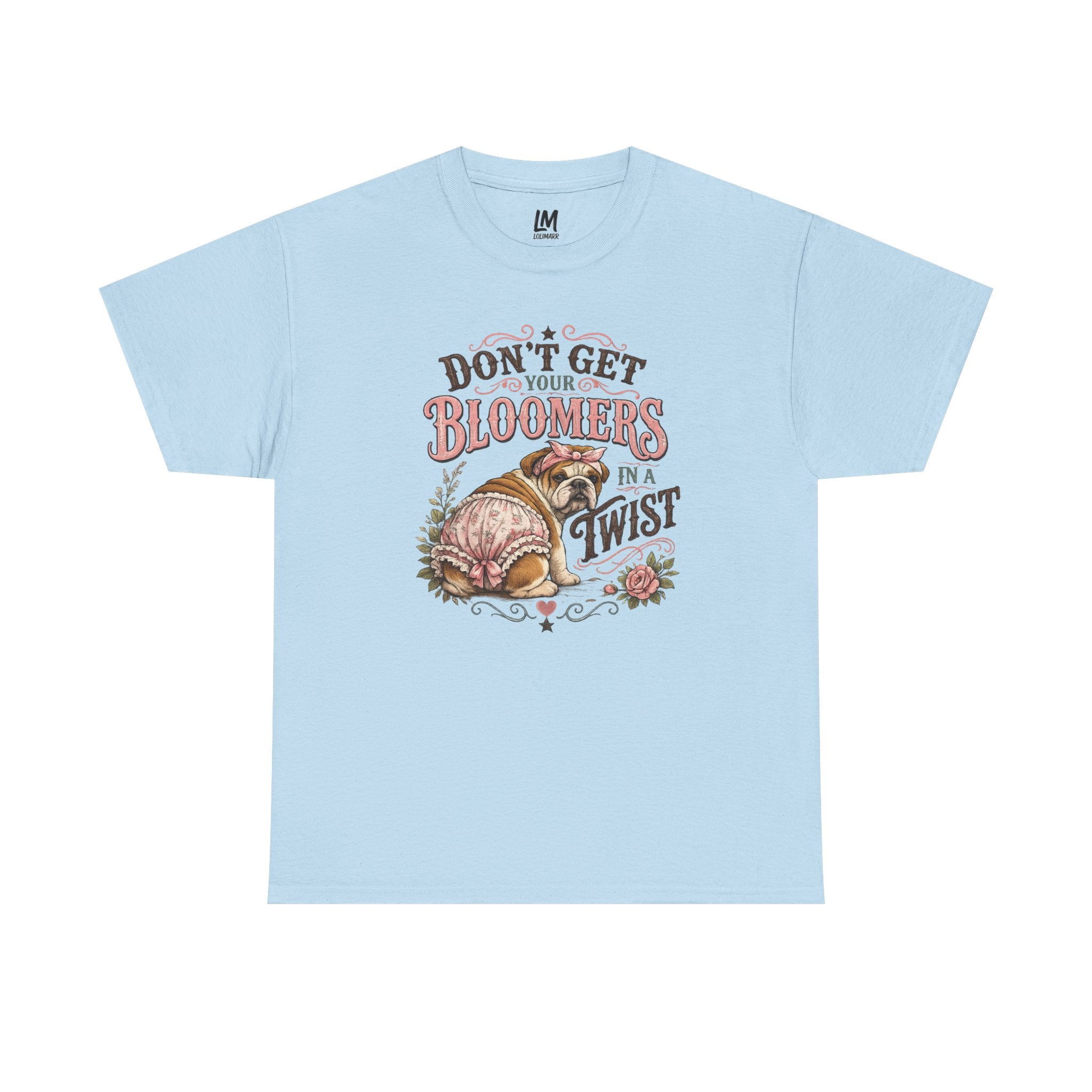 Don't Get Your Bloomers in a Twist T-Shirt - Cute Vintage Sloth Gardening Tee