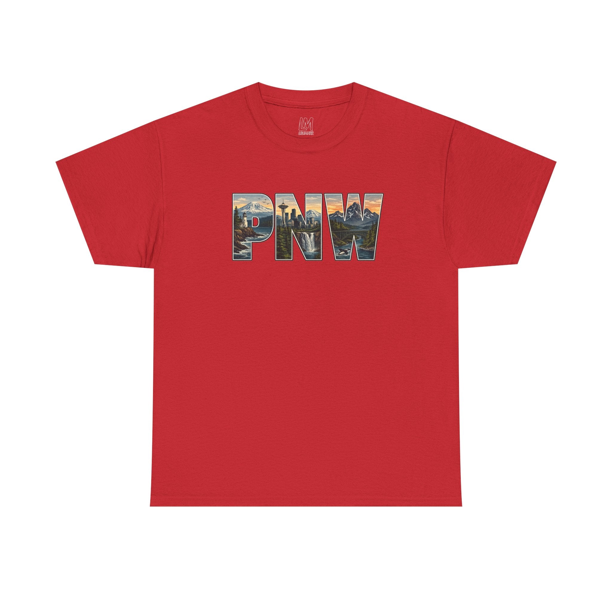 PNW Scenic Tee — Pacific Northwest Landscape Graphic T-Shirt