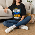 Hustle Habits T-Shirt | Motivational Typography, Productivity Tee