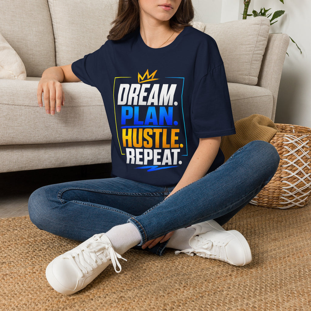 Hustle Habits T-Shirt | Motivational Typography, Productivity Tee
