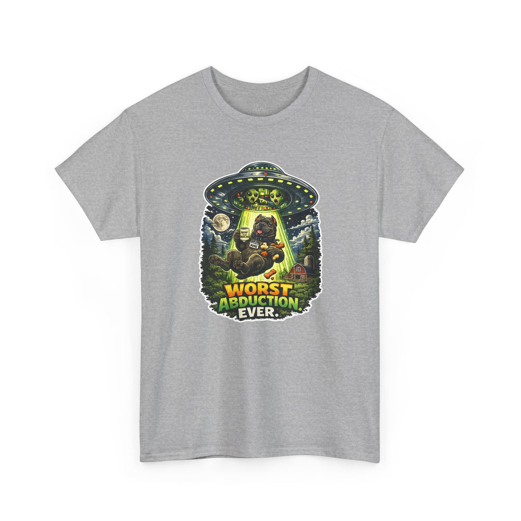Worst Abduction Ever UFO Tee — Retro Alien Abduction Graphic T-Shirt