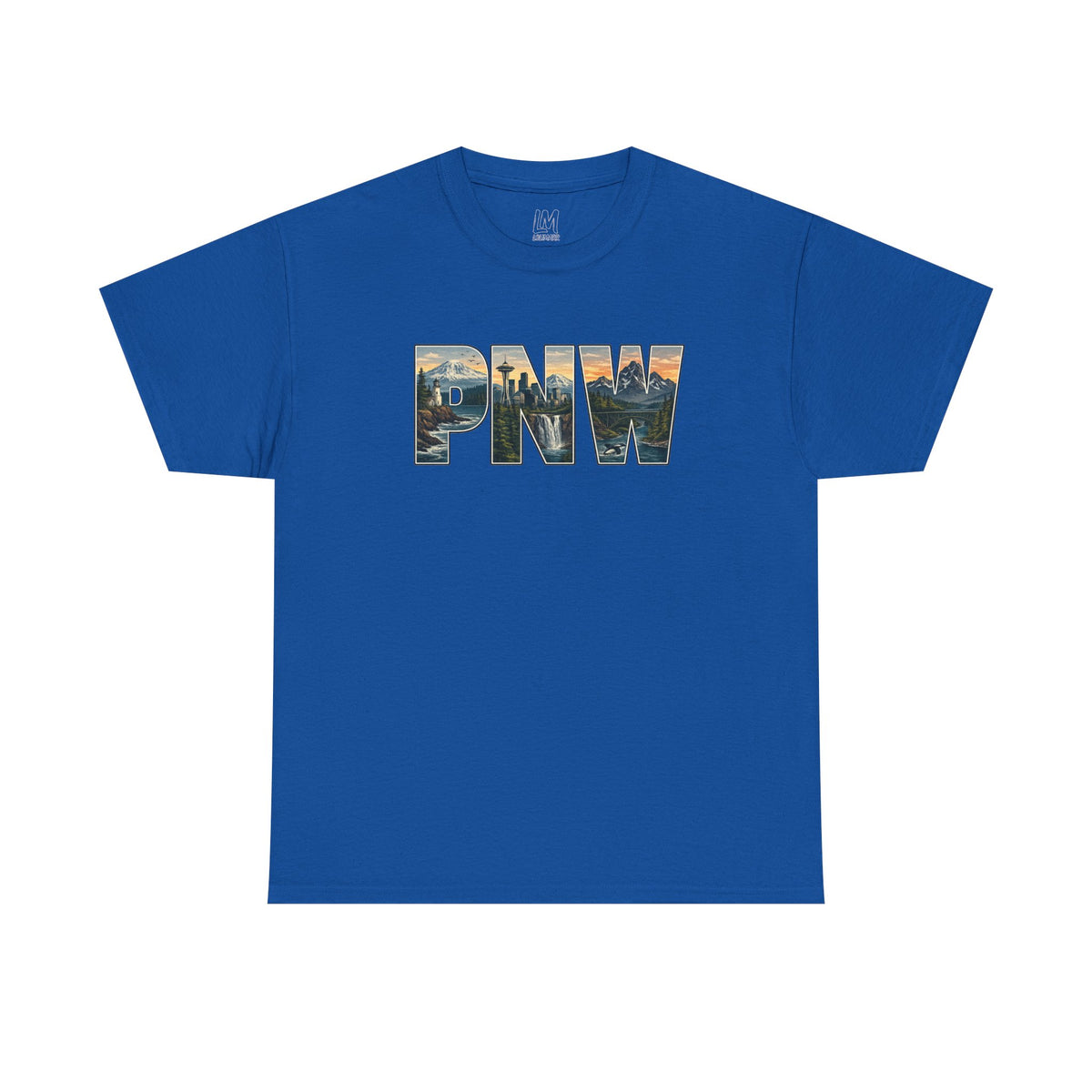 PNW Scenic Tee — Pacific Northwest Landscape Graphic T-Shirt