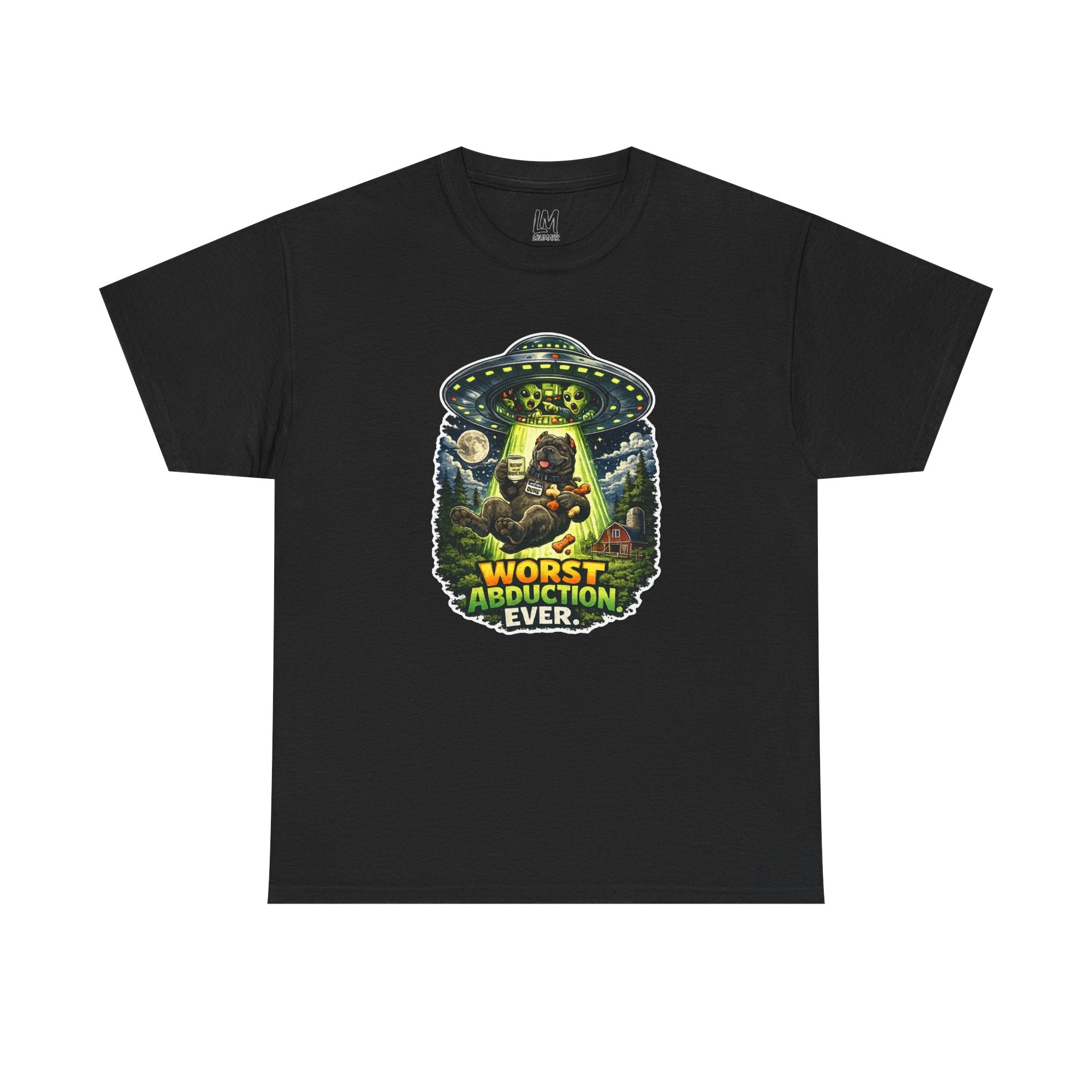 Worst Abduction Ever UFO Tee — Retro Alien Abduction Graphic T-Shirt