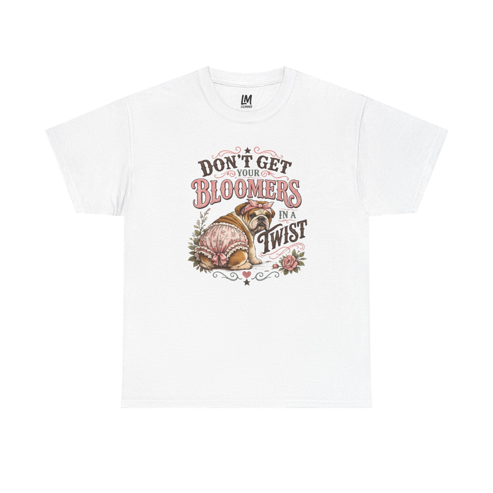 Don't Get Your Bloomers in a Twist T-Shirt - Cute Vintage Sloth Gardening Tee