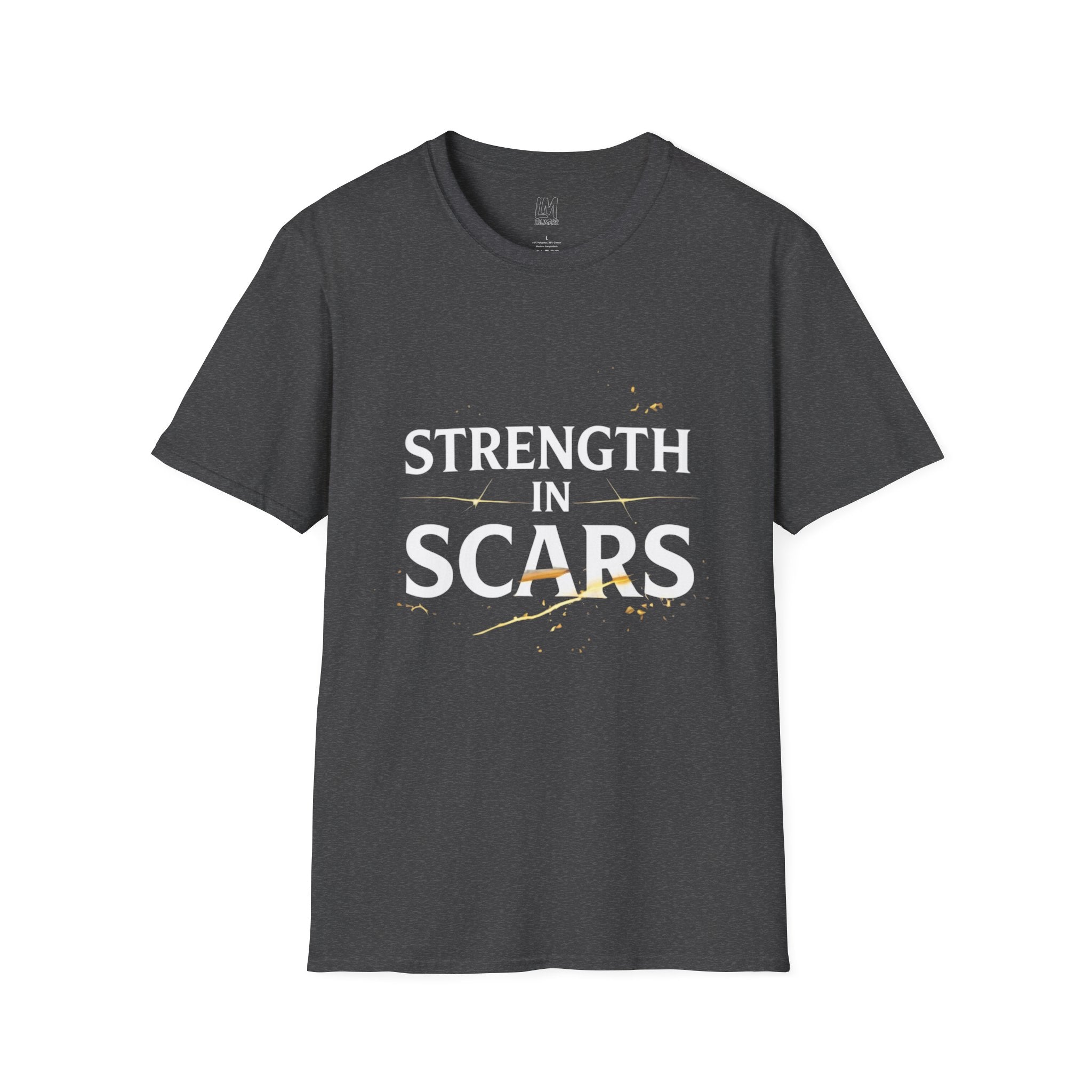 Kintsugi Strength Scars T-Shirt | Kintsugi Repair Art Tee