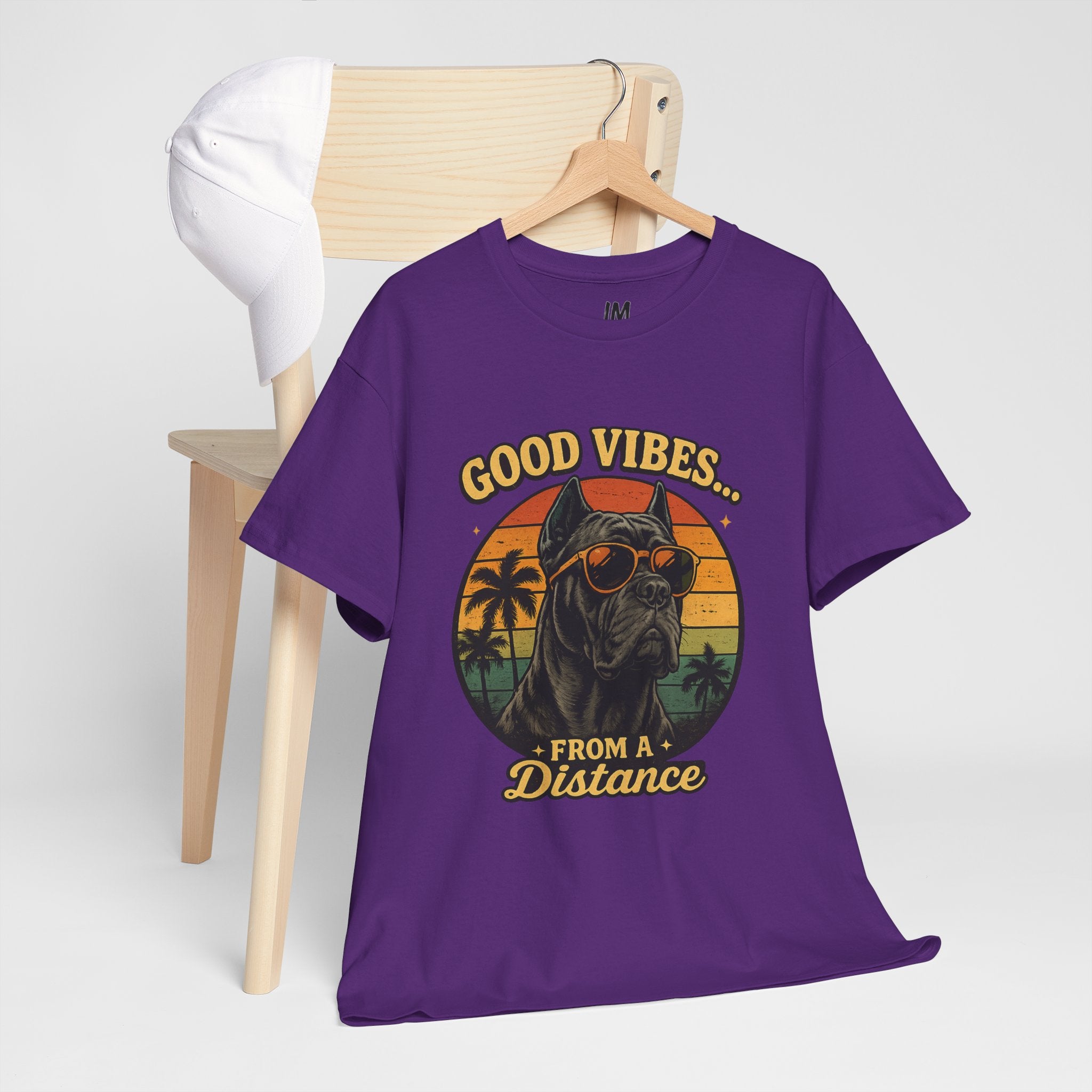 Good Vibes From a Distance Dog T-Shirt