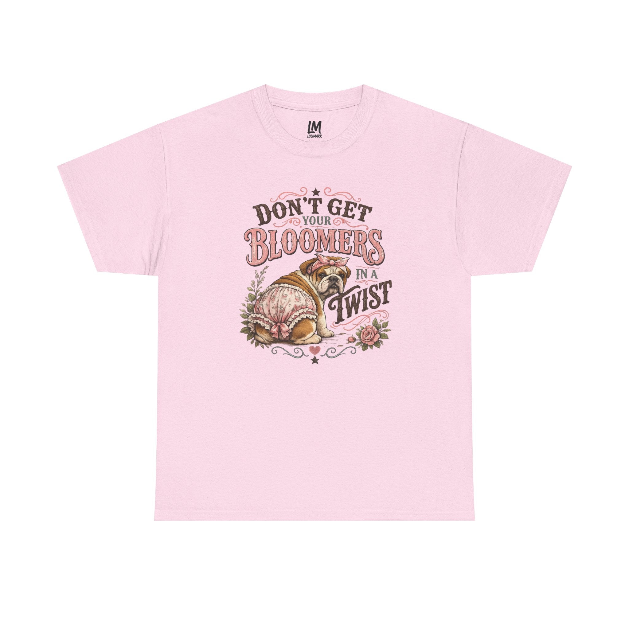 Don't Get Your Bloomers in a Twist T-Shirt - Cute Vintage Sloth Gardening Tee