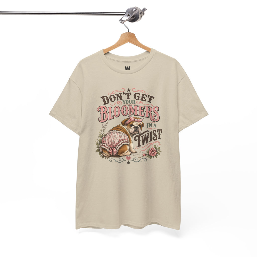 Don't Get Your Bloomers in a Twist T-Shirt - Cute Vintage Sloth Gardening Tee