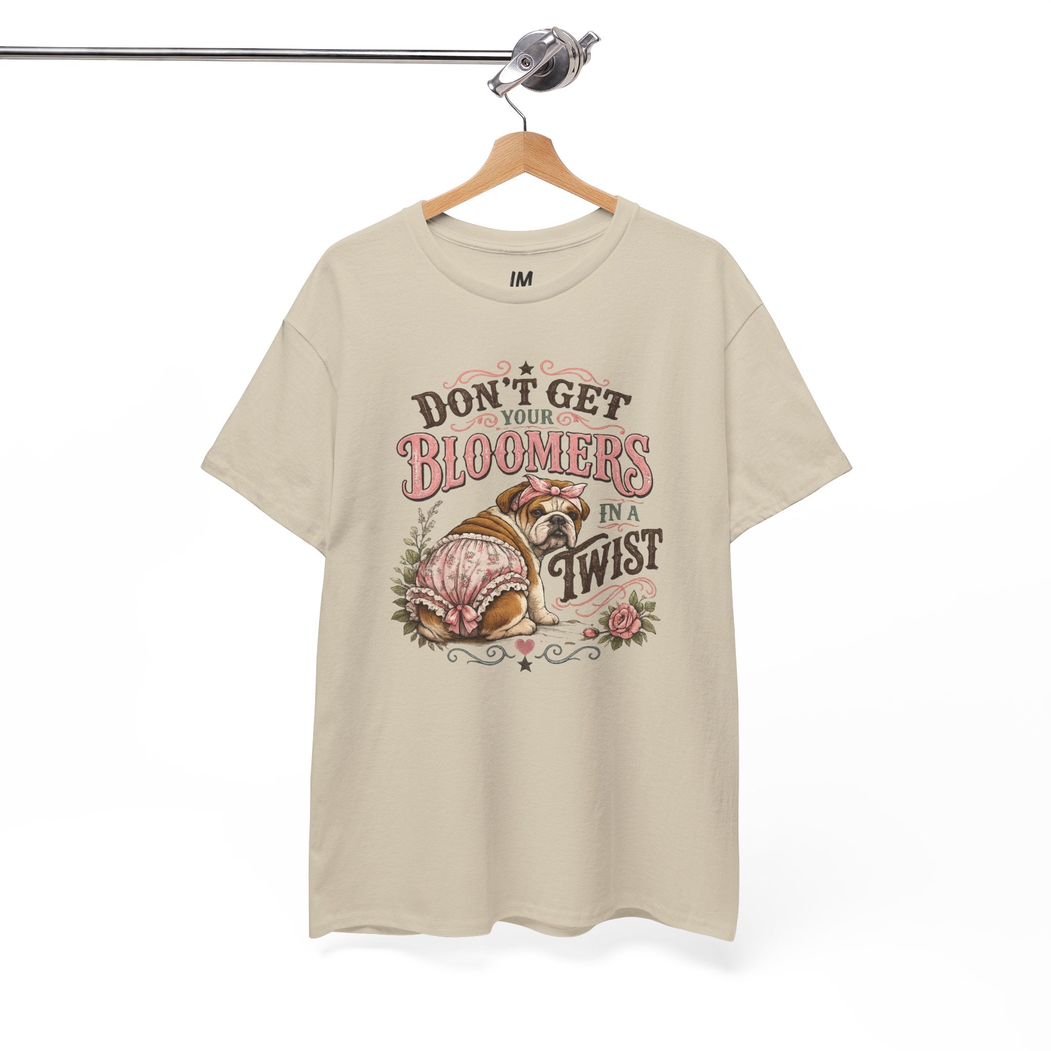 Don't Get Your Bloomers in a Twist T-Shirt - Cute Vintage Sloth Gardening Tee