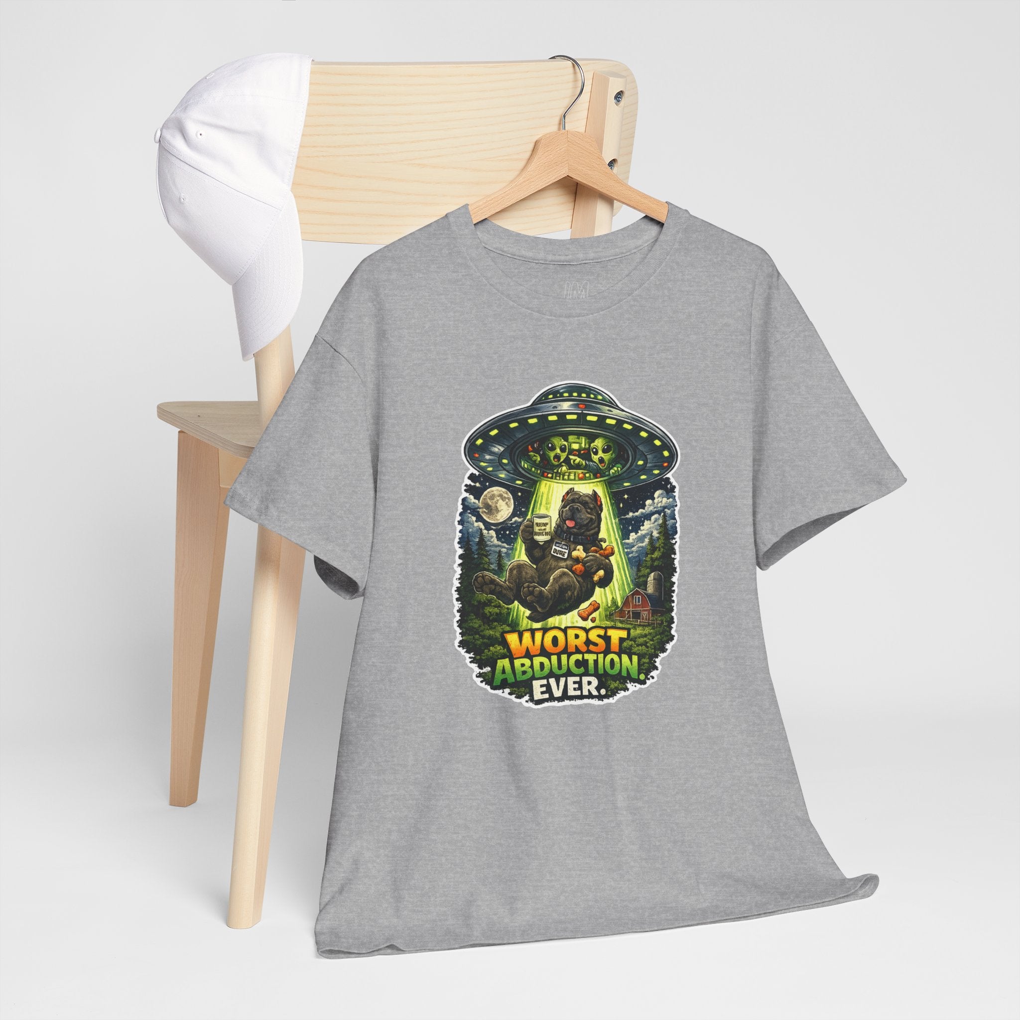 Worst Abduction Ever UFO Tee — Retro Alien Abduction Graphic T-Shirt