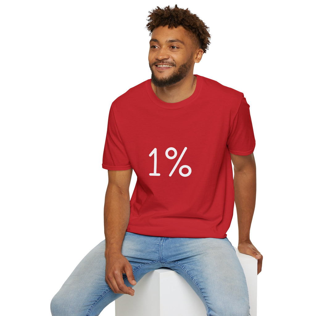 Decide to Be 1% Better Everyday T-Shirt — Motivational Self-Improvement Tee