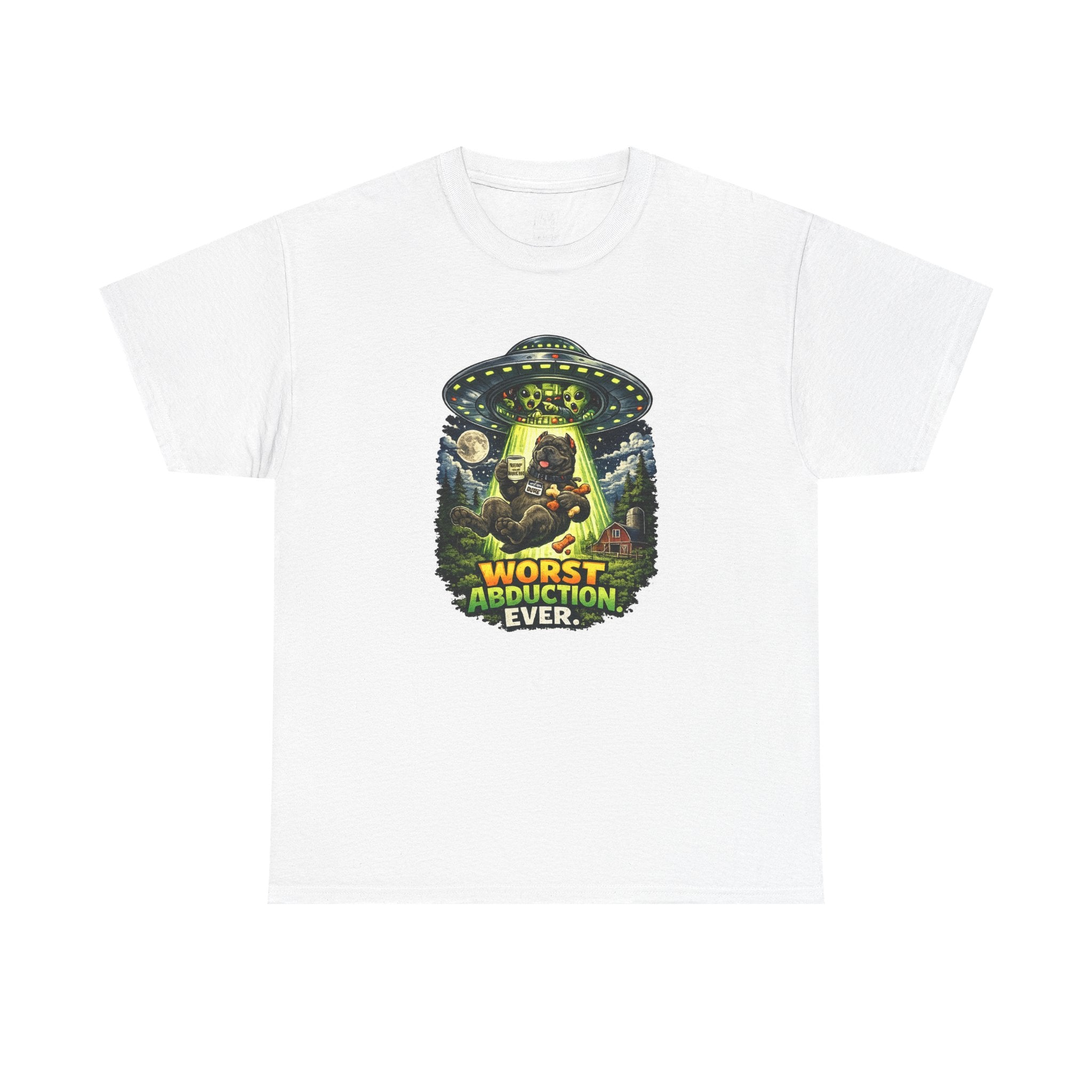Worst Abduction Ever UFO Tee — Retro Alien Abduction Graphic T-Shirt
