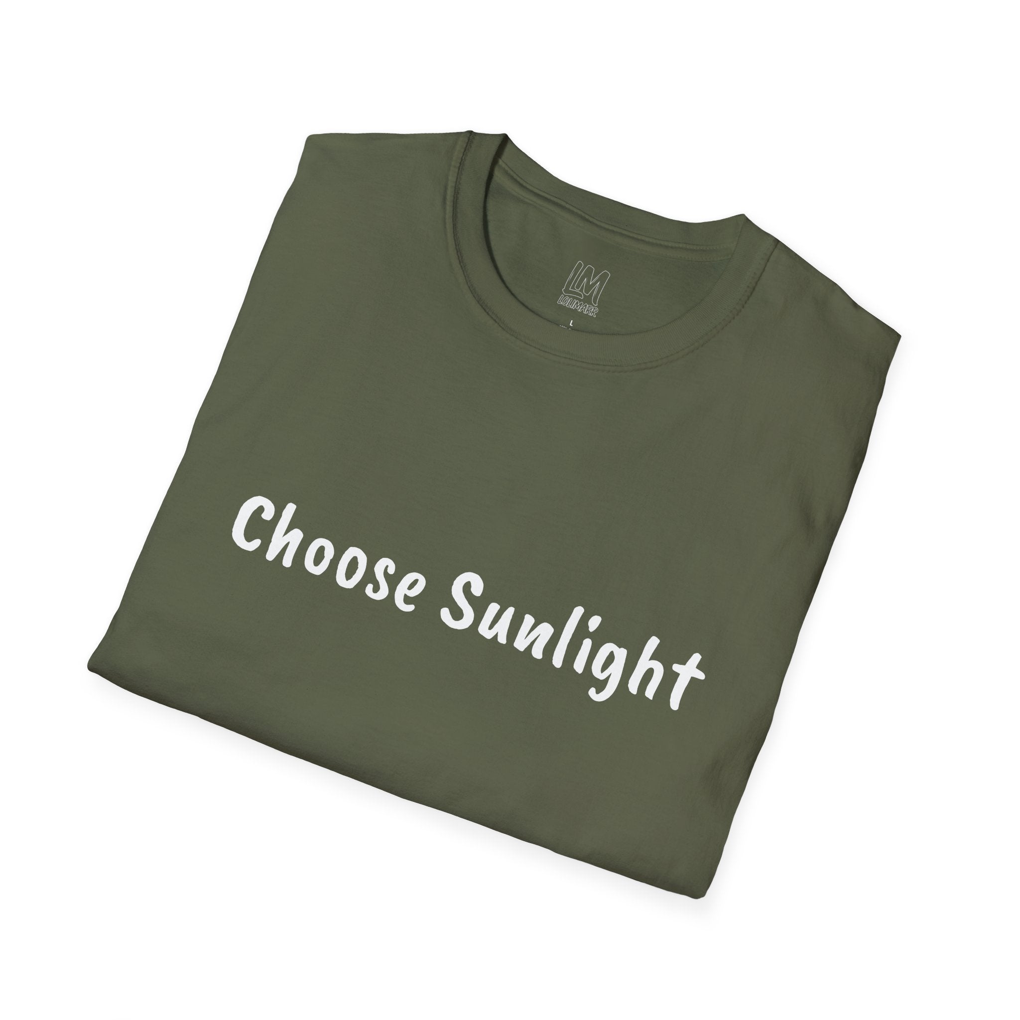 Choose Sunlight T-Shirt — Inspirational Positive Message Tee