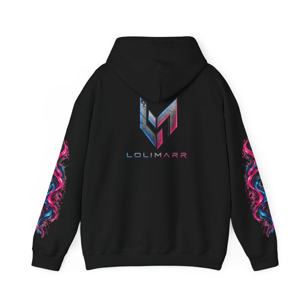 Unapologetically Her Hoodie — Lolimarr Neon Logo Pullover