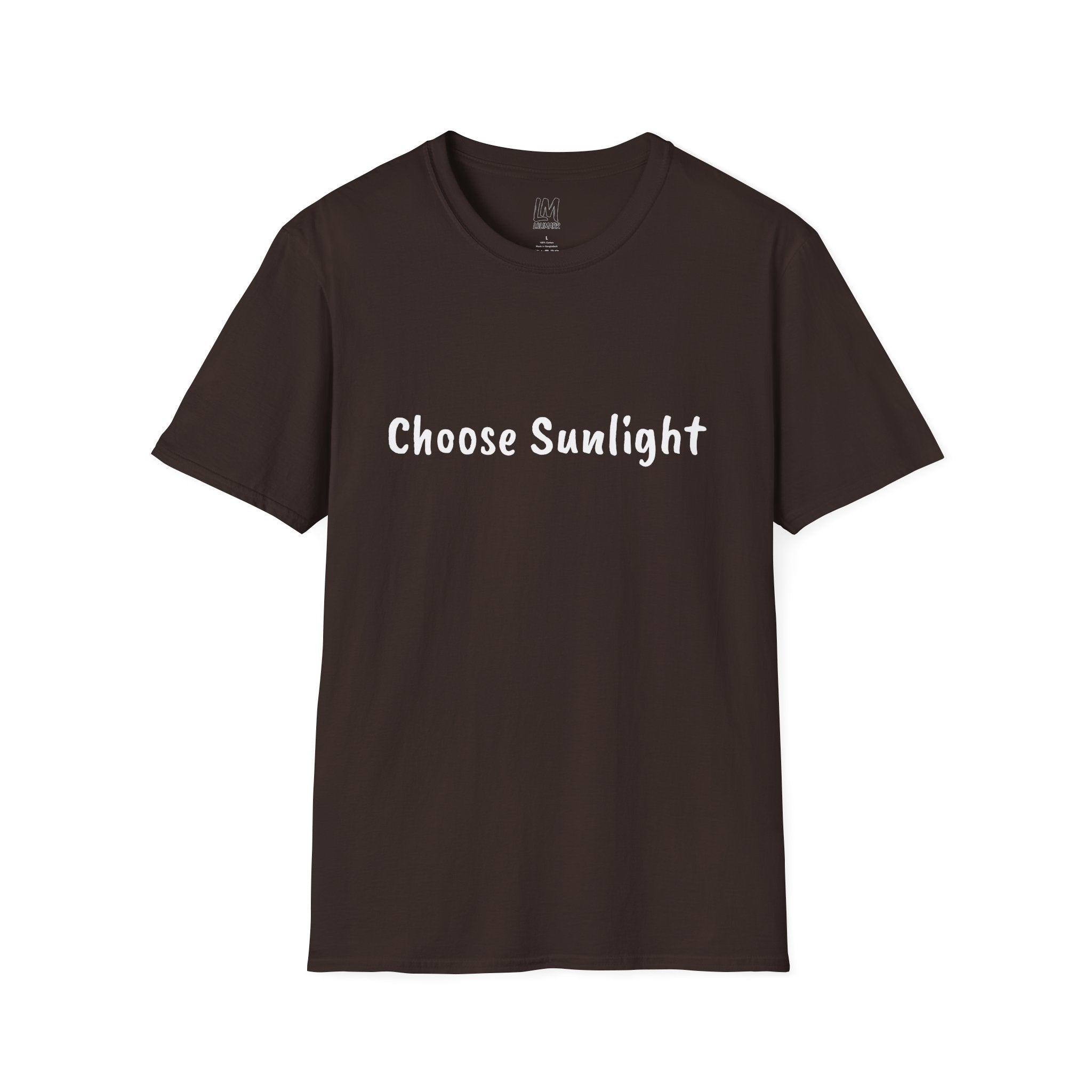 Choose Sunlight T-Shirt — Inspirational Positive Message Tee