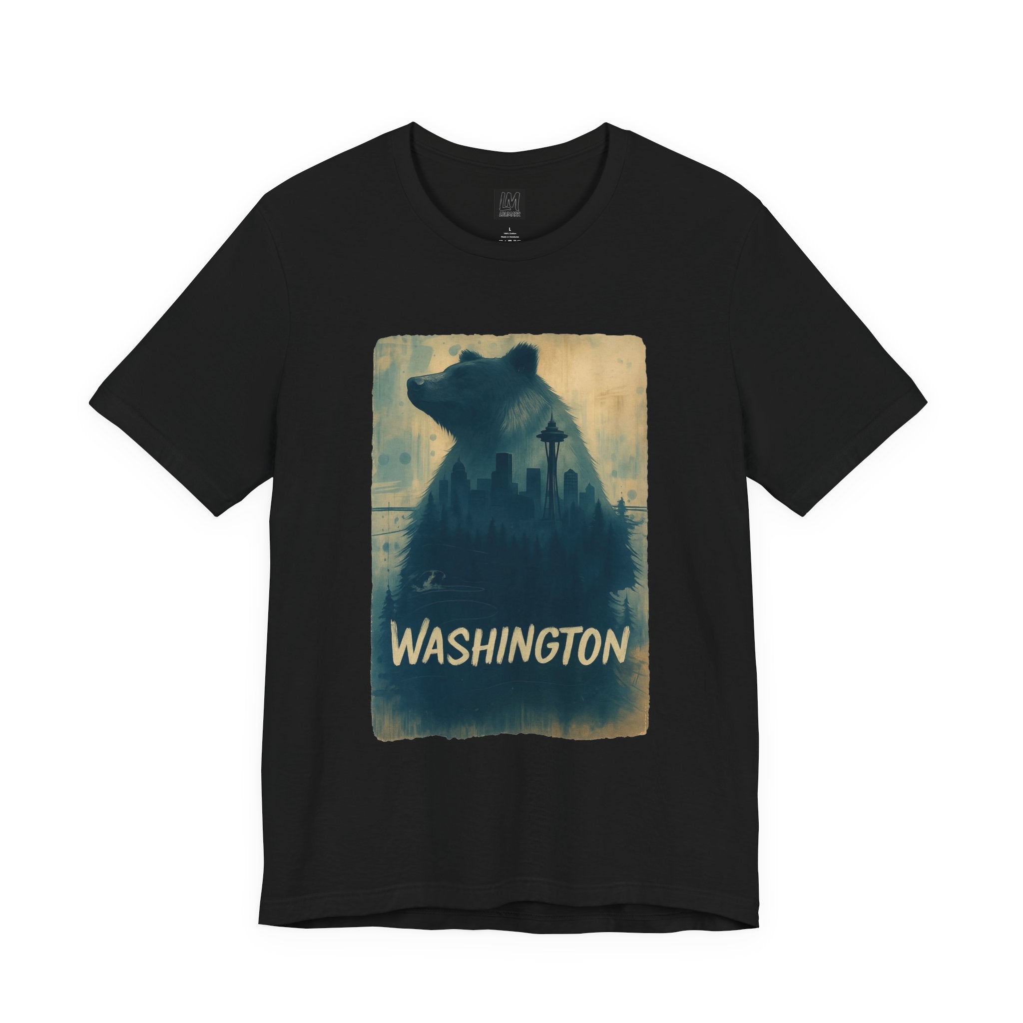 Washington skyline T-Shirt | Washington state design, city silhouette