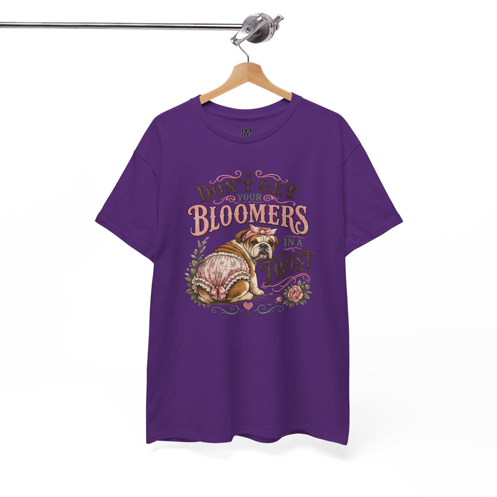 Don't Get Your Bloomers in a Twist T-Shirt - Cute Vintage Sloth Gardening Tee