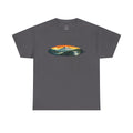 Mount Rainier & Snoqualmie Falls Sunset T-Shirt — Scenic Mountain Landscape Tee