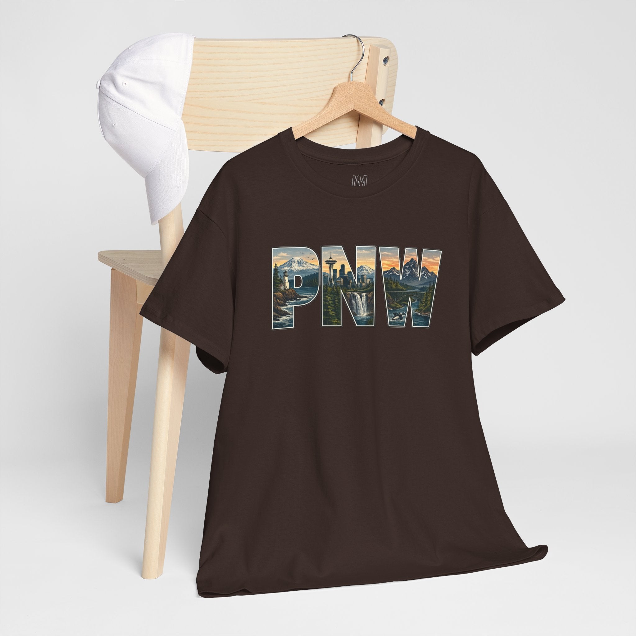 PNW Scenic Tee — Pacific Northwest Landscape Graphic T-Shirt