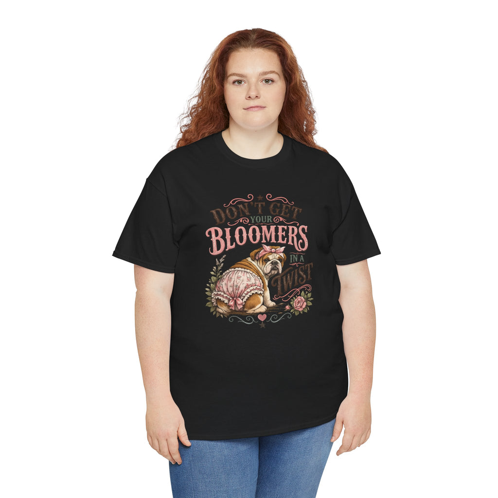 Don't Get Your Bloomers in a Twist T-Shirt - Cute Vintage Sloth Gardening Tee