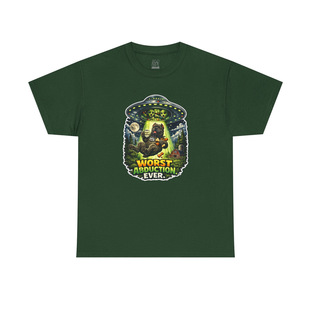 Worst Abduction Ever UFO Tee — Retro Alien Abduction Graphic T-Shirt