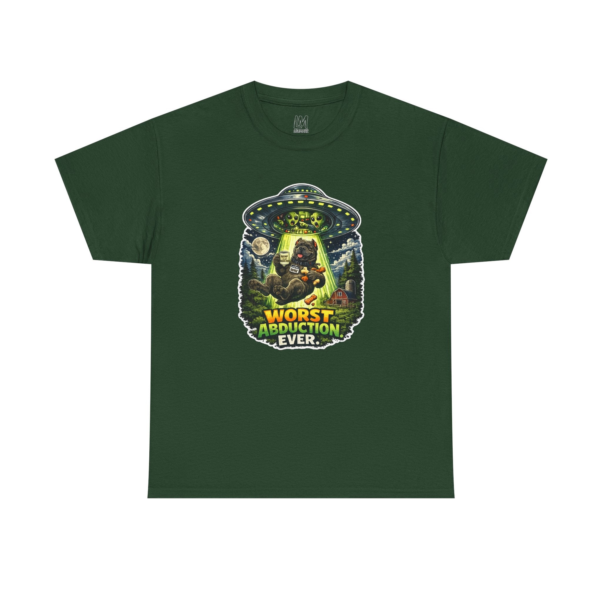 Worst Abduction Ever UFO Tee — Retro Alien Abduction Graphic T-Shirt