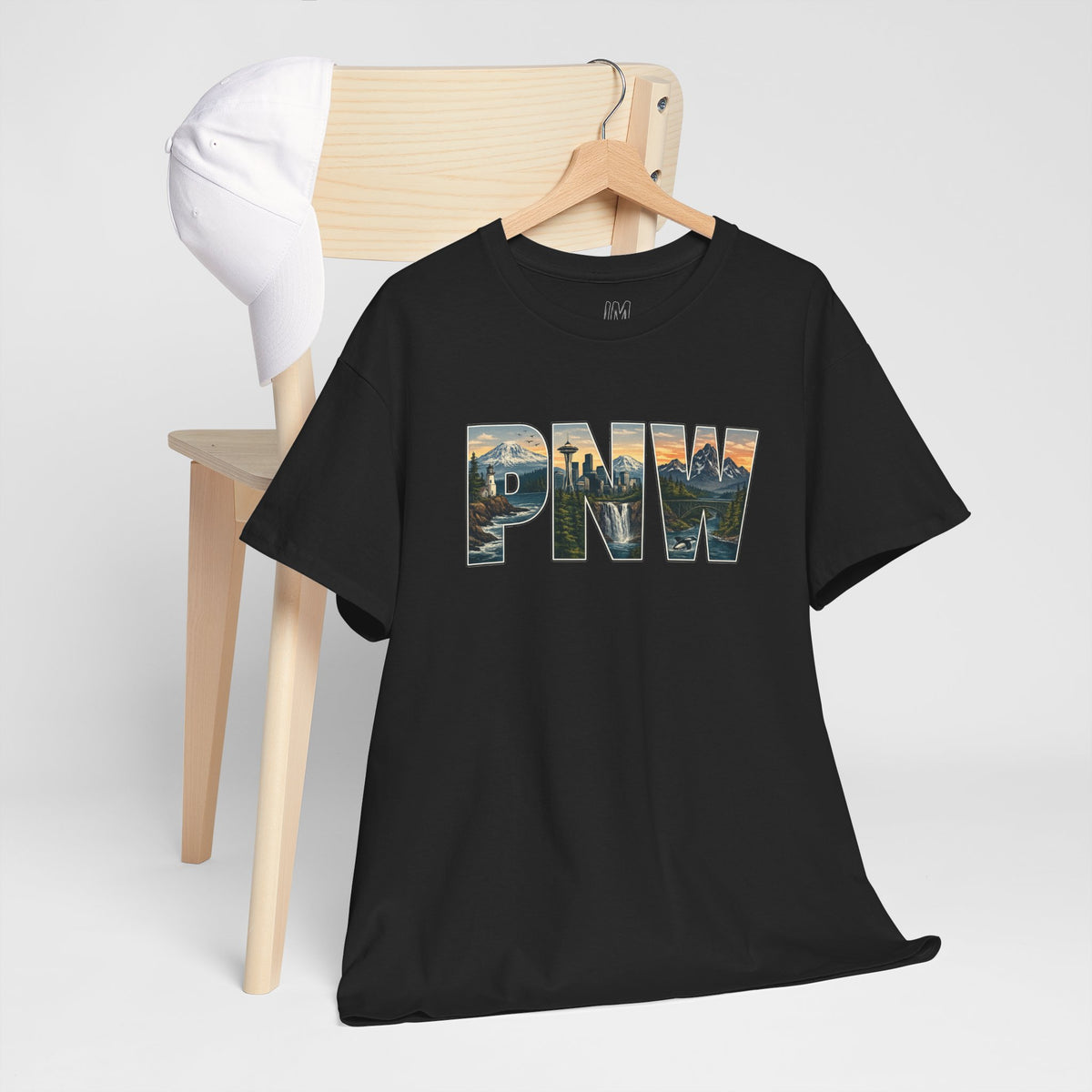 PNW Scenic Tee — Pacific Northwest Landscape Graphic T-Shirt