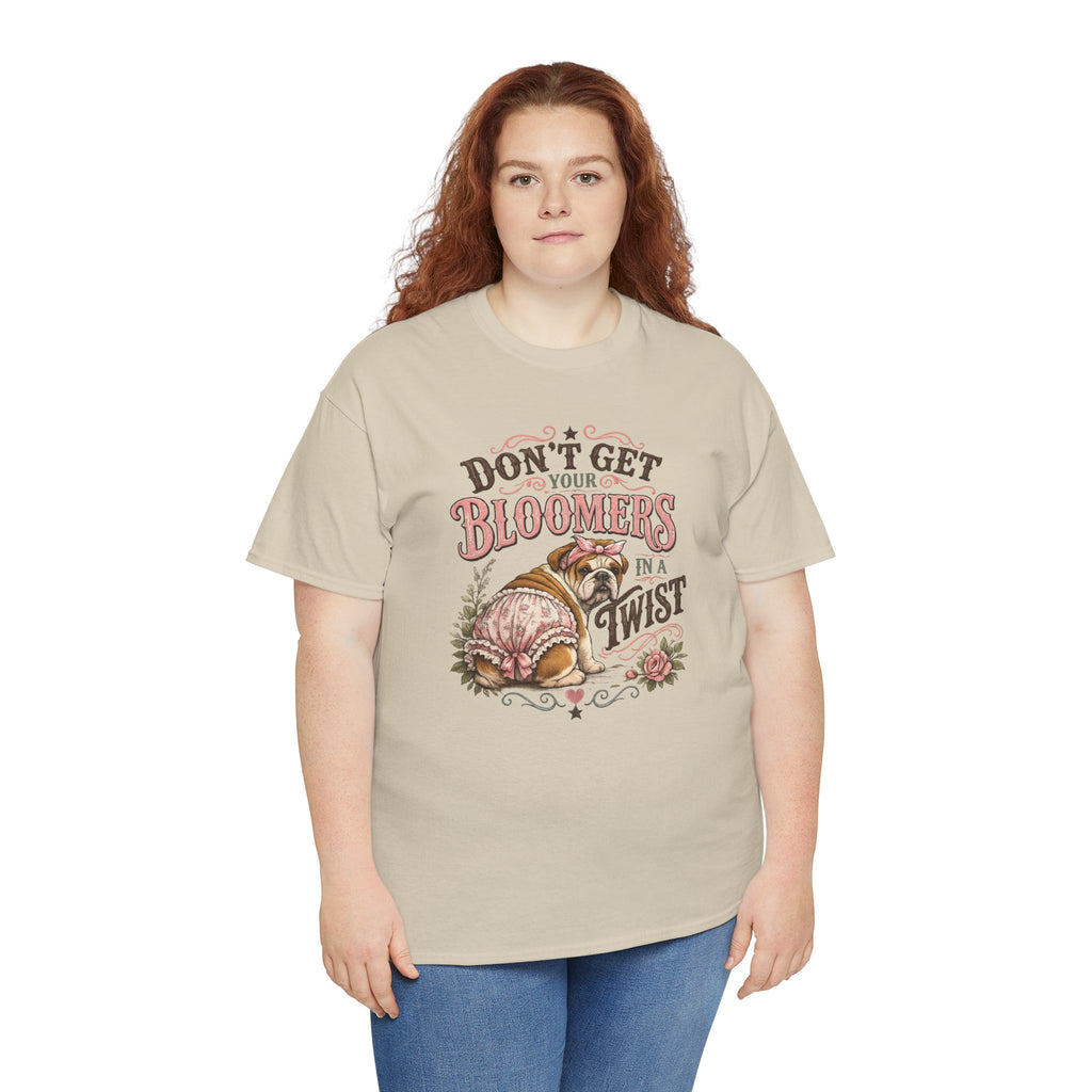 Don't Get Your Bloomers in a Twist T-Shirt - Cute Vintage Sloth Gardening Tee