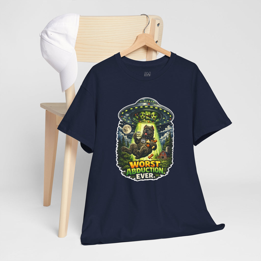 Worst Abduction Ever UFO Tee — Retro Alien Abduction Graphic T-Shirt