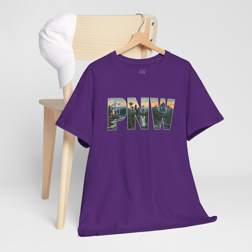 PNW Scenic Tee — Pacific Northwest Landscape Graphic T-Shirt