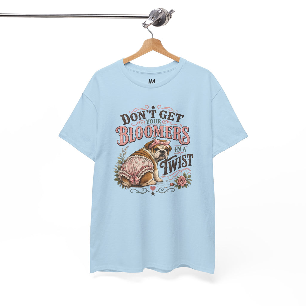 Don't Get Your Bloomers in a Twist T-Shirt - Cute Vintage Sloth Gardening Tee