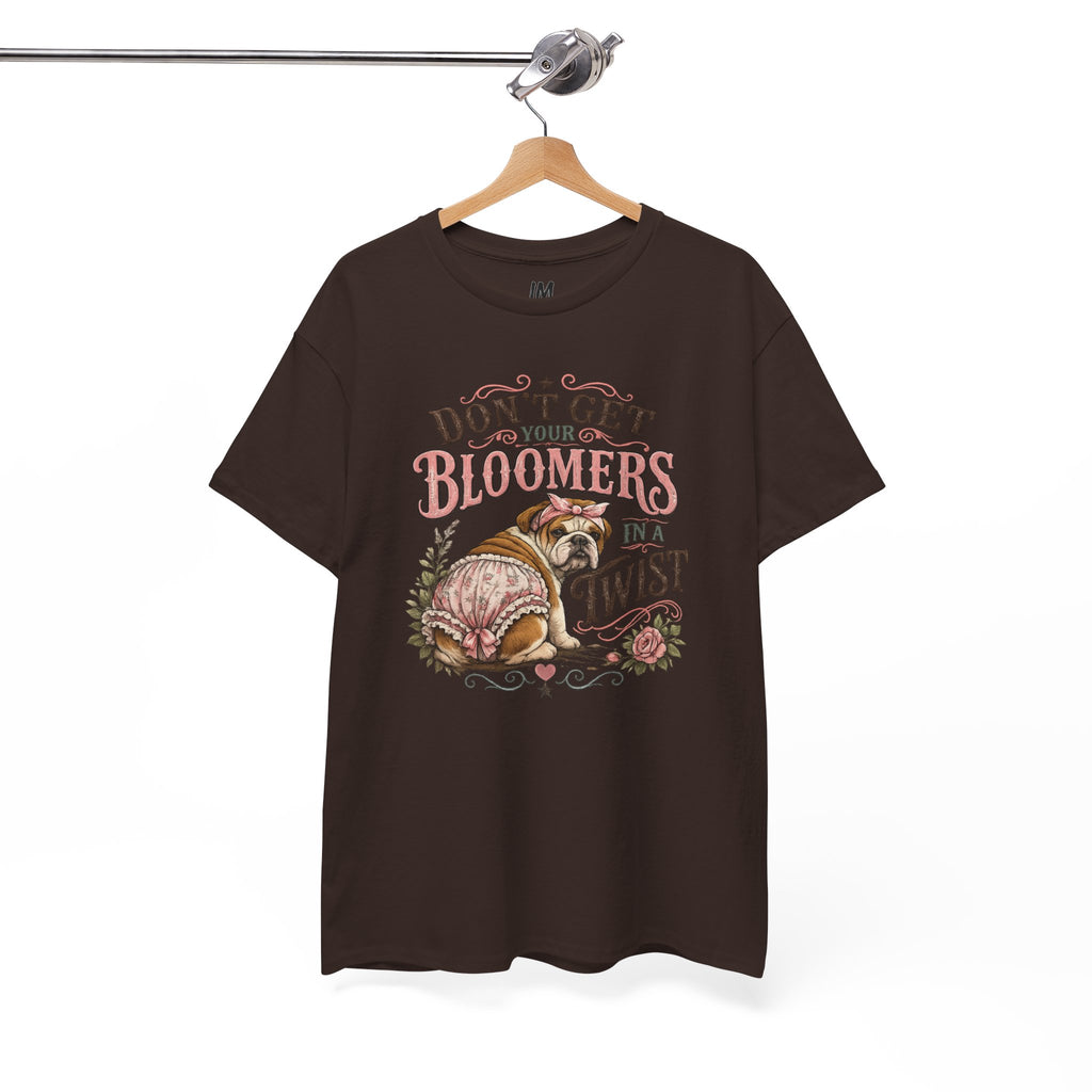 Don't Get Your Bloomers in a Twist T-Shirt - Cute Vintage Sloth Gardening Tee