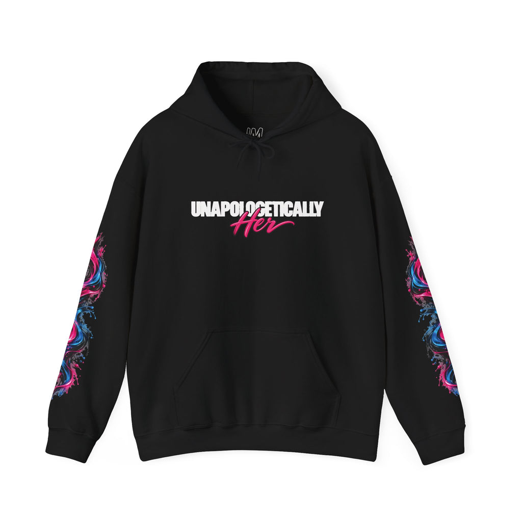 Unapologetically Her Hoodie — Lolimarr Neon Logo Pullover