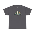 Pacific Northwest Mountain & Tree Tee — Minimal Nature Scenic Shirt