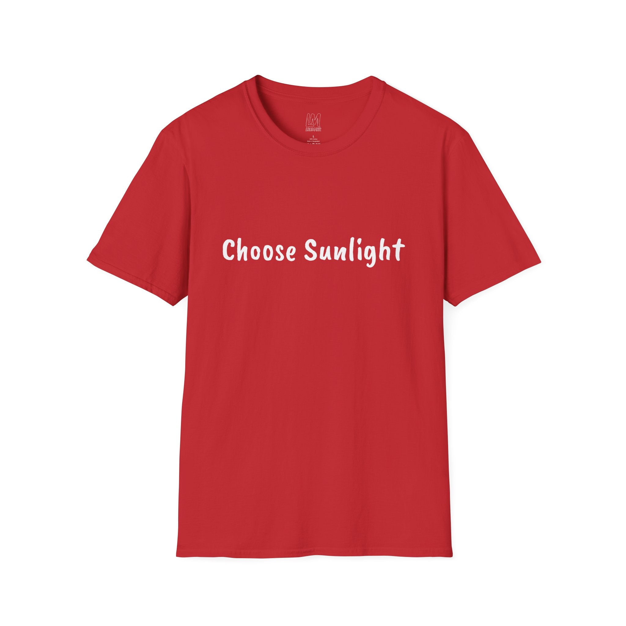 Choose Sunlight T-Shirt — Inspirational Positive Message Tee