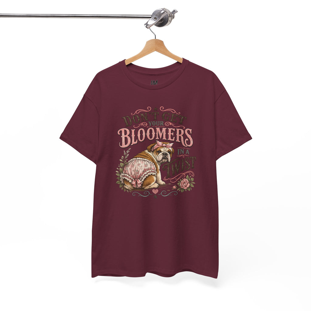 Don't Get Your Bloomers in a Twist T-Shirt - Cute Vintage Sloth Gardening Tee