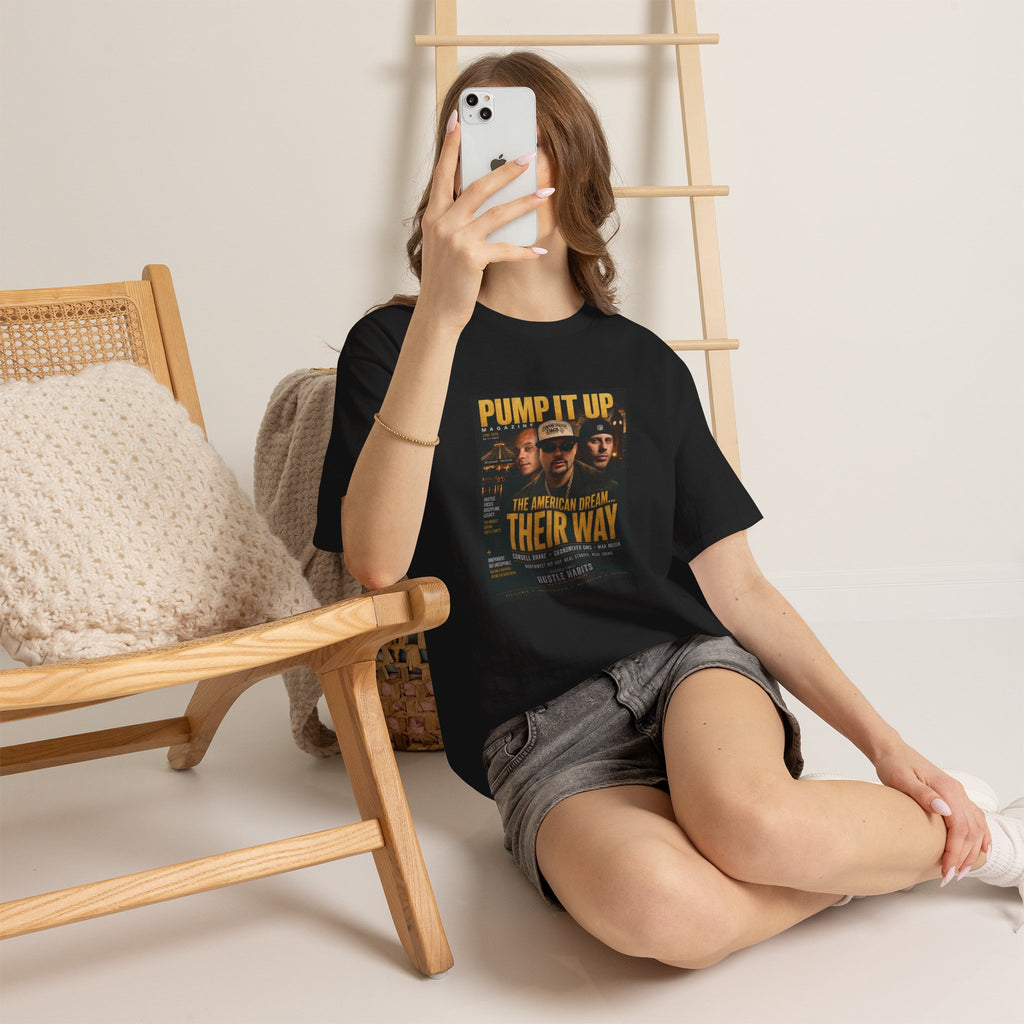 Pump It Up Magazine Cover Tee | GandMixer GMS, Cordell Drake, Mak Musik