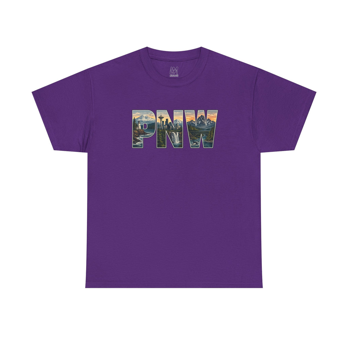 PNW Scenic Tee — Pacific Northwest Landscape Graphic T-Shirt