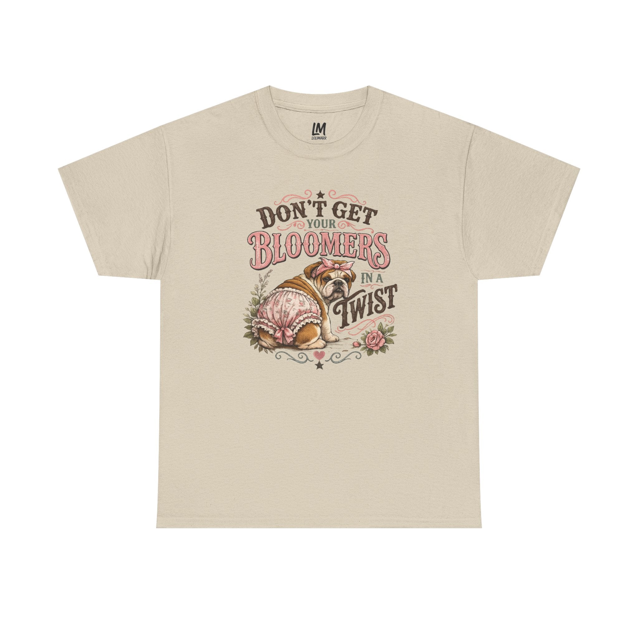 Don't Get Your Bloomers in a Twist T-Shirt - Cute Vintage Sloth Gardening Tee