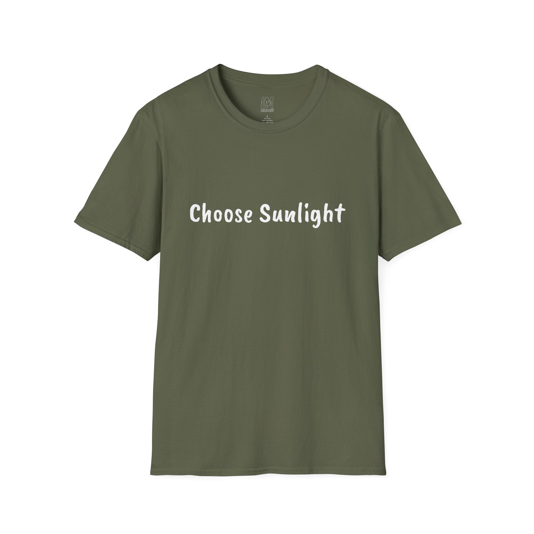 Choose Sunlight T-Shirt — Inspirational Positive Message Tee