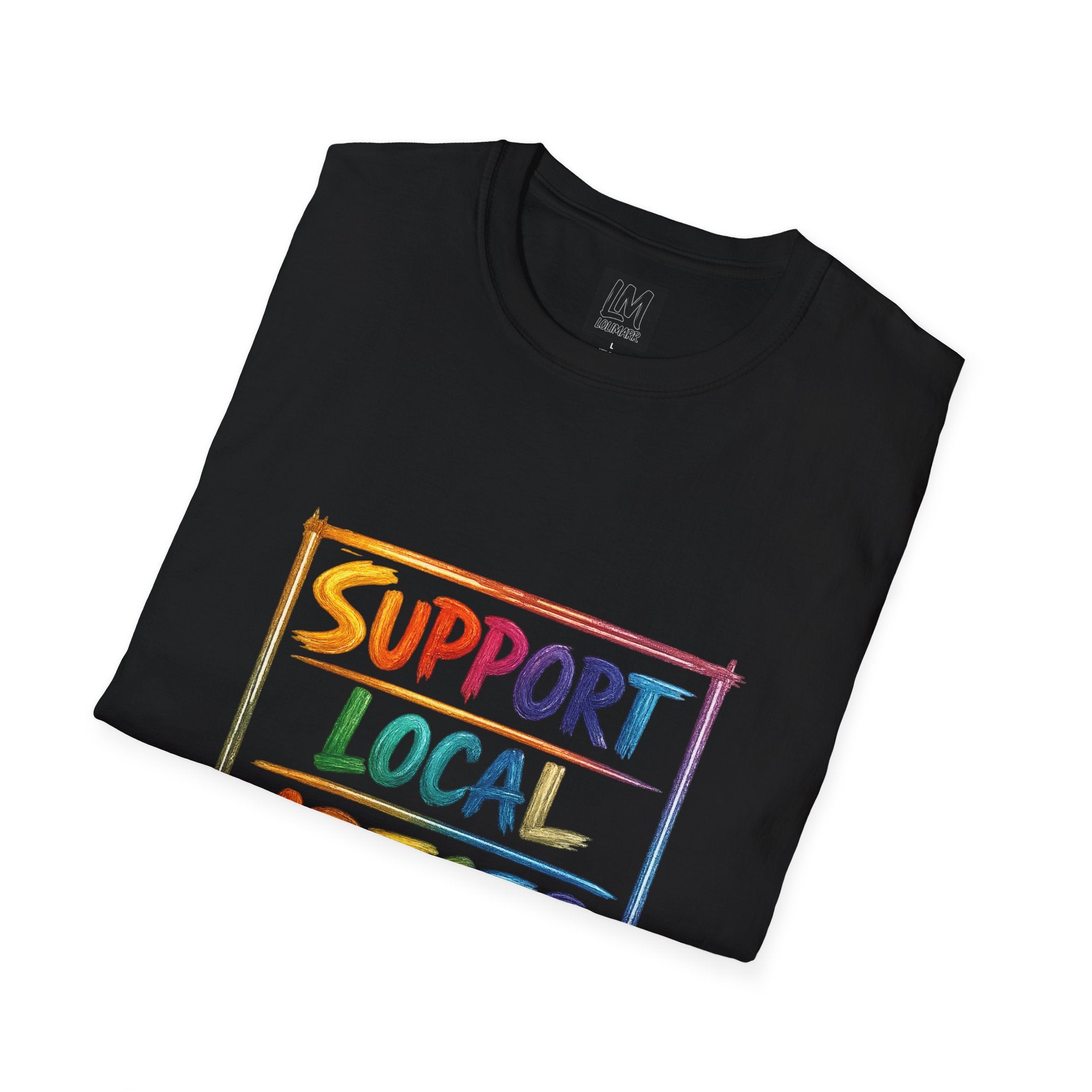 Support Local Artists T-Shirt | Artist Support Tee, Local Art Advocate