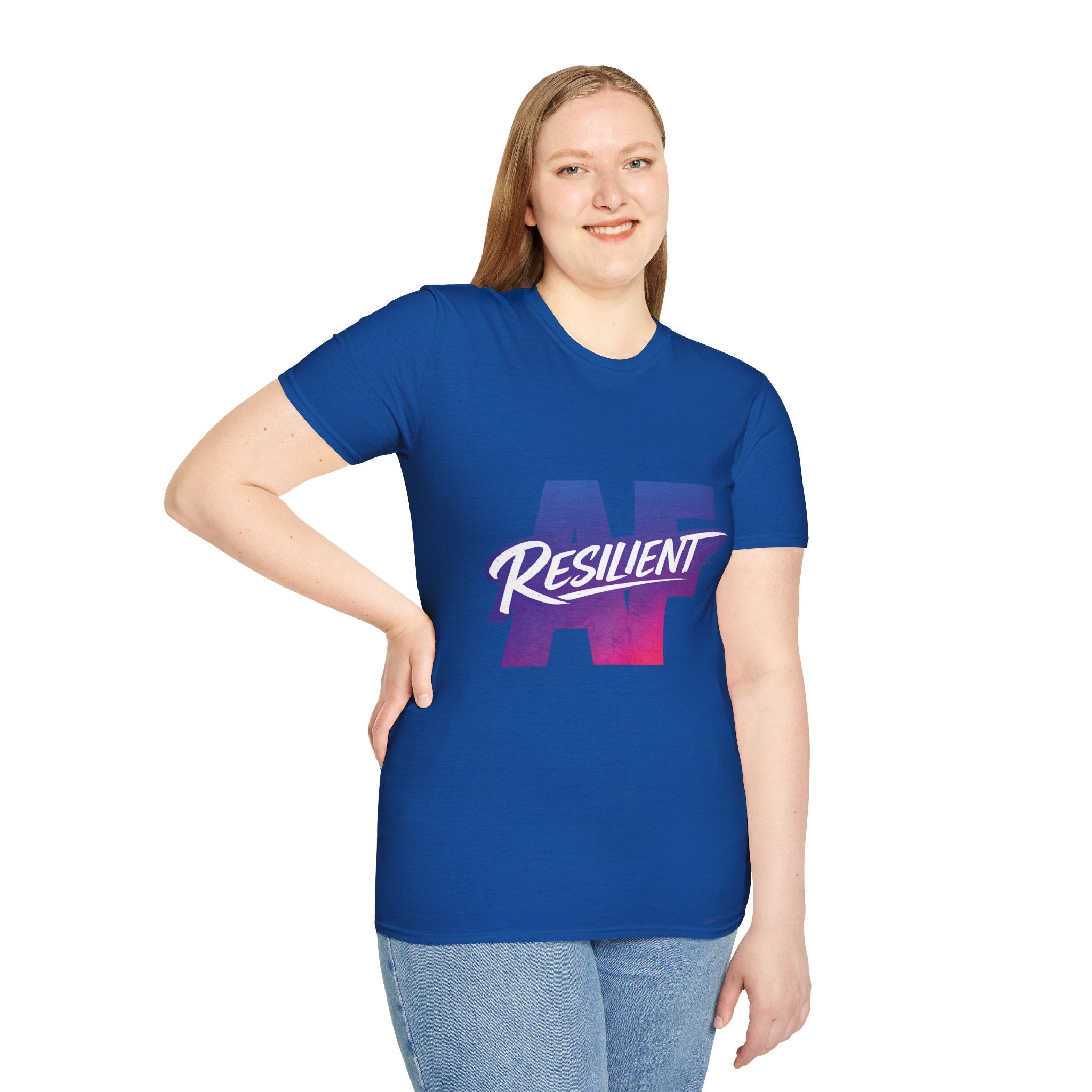 Resilient LA Graphic T-Shirt — Retro Gradient Los Angeles Pride Tee