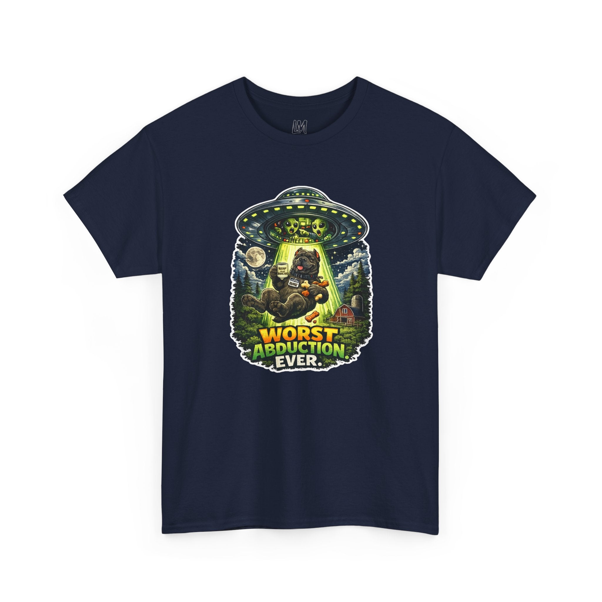 Worst Abduction Ever UFO Tee — Retro Alien Abduction Graphic T-Shirt
