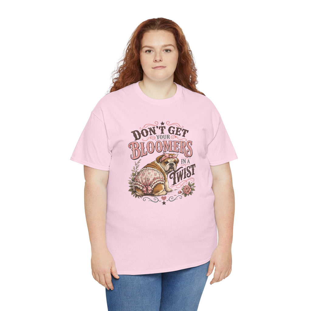 Don't Get Your Bloomers in a Twist T-Shirt - Cute Vintage Sloth Gardening Tee