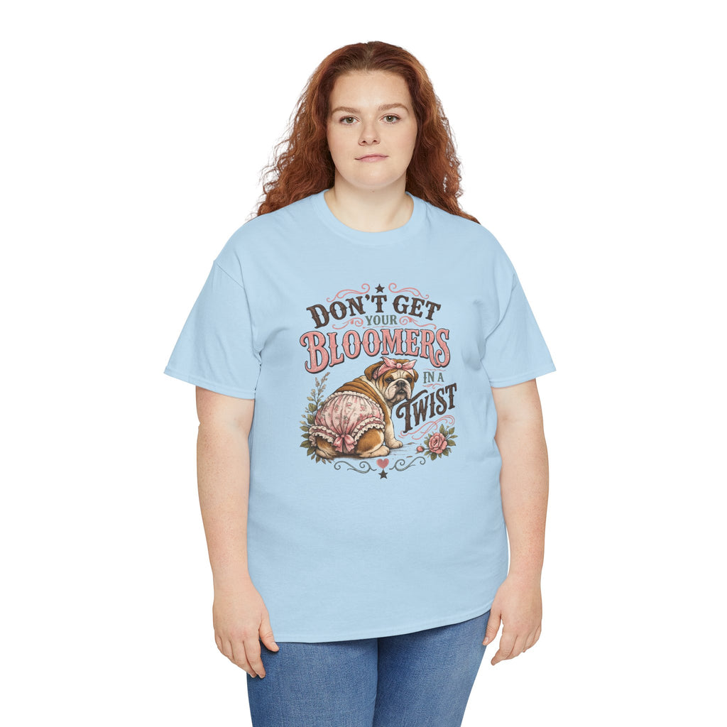 Don't Get Your Bloomers in a Twist T-Shirt - Cute Vintage Sloth Gardening Tee
