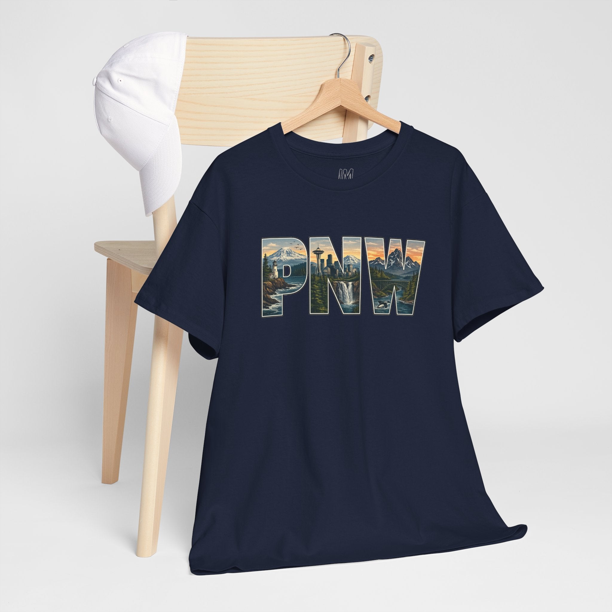 PNW Scenic Tee — Pacific Northwest Landscape Graphic T-Shirt